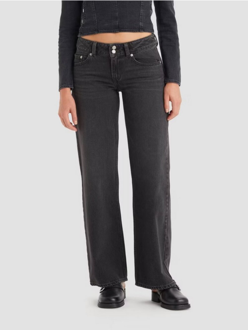Levi'sÂ® Women's Superlow Loose Jeans - Mic Dropped 25